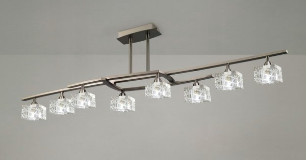 Lampe alu brossé Mantra